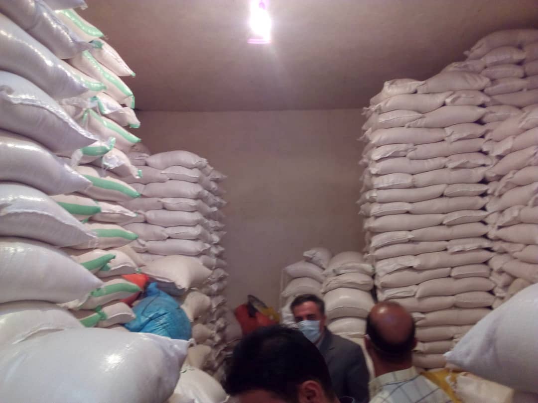 کشف ۷۵ تن برنج احتکار شده در قزوین