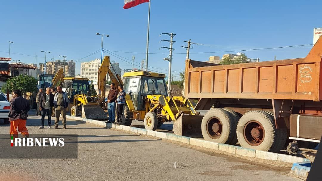 آغاز کار ستاد جمع آوری نخاله در آبادان