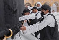 کعبه برای آغاز ماه مبارک رمضان آماده می شود