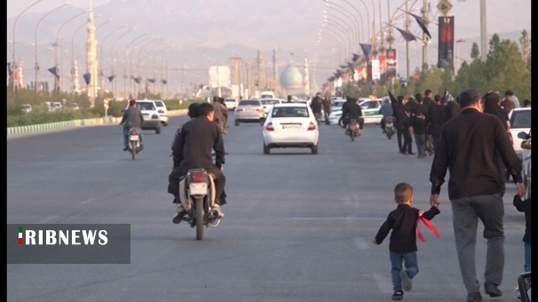 پیاده روی حرم تا جمکران به یاد مسیر نجف تا کربلا