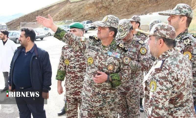 * گستره پهناوری از ایران تحت پوشش نیروی پدافند هوایی ارتش قرار گرفته