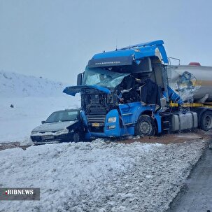 سانحه رانندگی در جاده شازند به اراک ایستگاه سمنگان