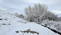 برف و باران در راه استان زنجان