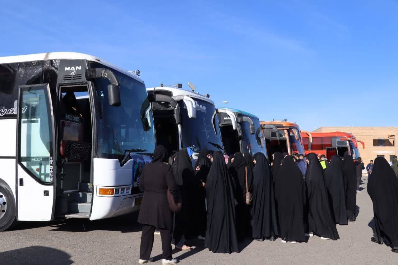 اعزام ۲۲۰ نفر از دانشجویان دانشگاه کاشان به اردوی راهیان نور