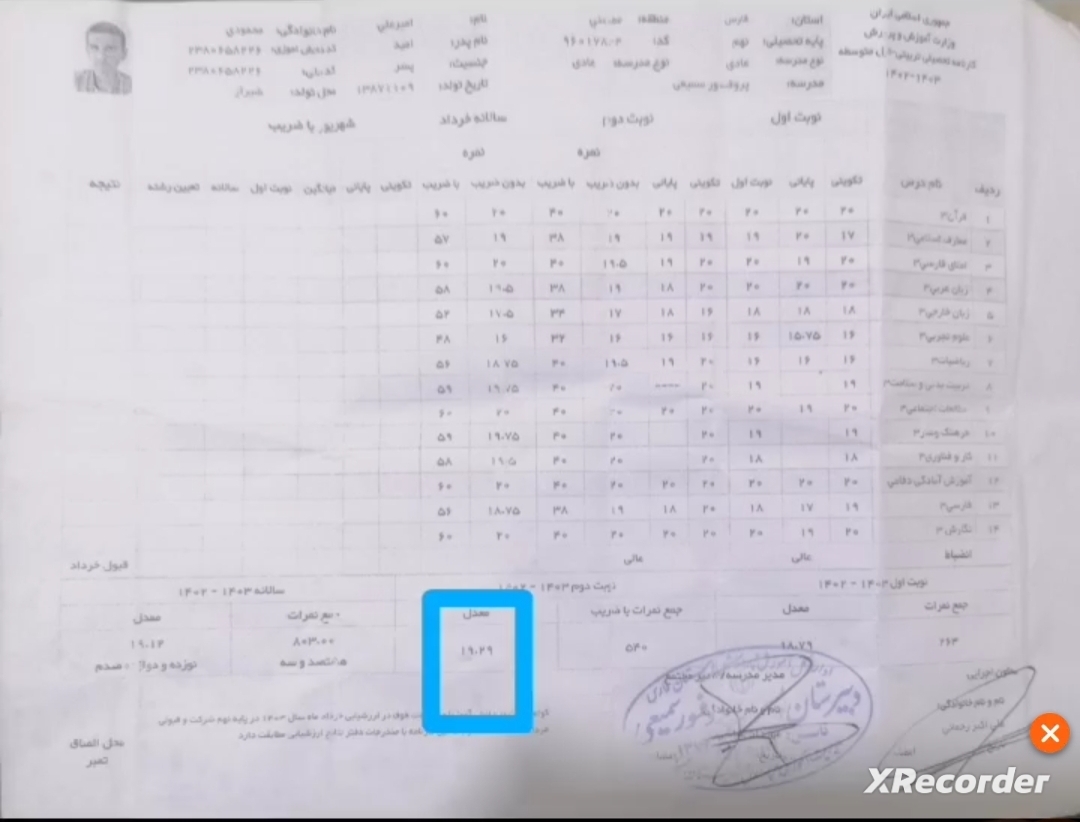 اعتراض به نتیجه آزمون نمونه دولتی