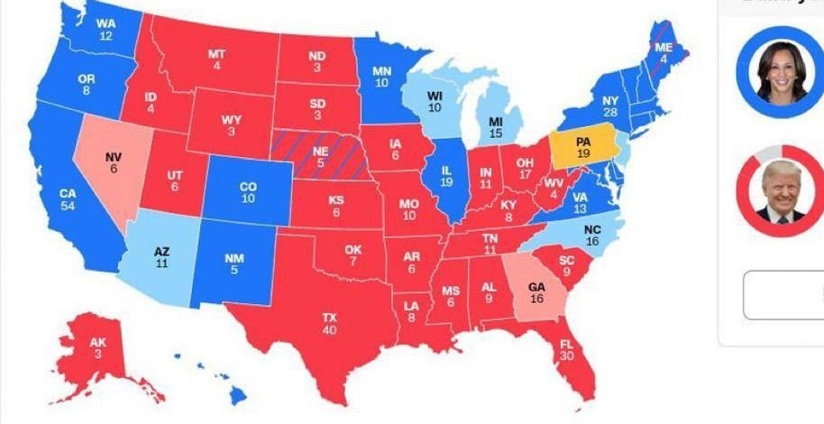 محصور شدن کاخ سفید و کنگره از ترس آشوب‌های انتخاباتی