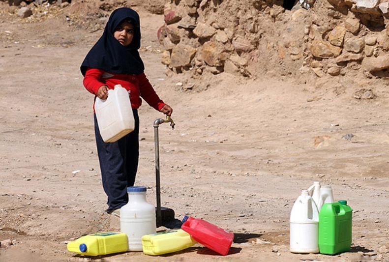 نبود آب آشامیدنی در مشکین شهر روستای احمد آباد