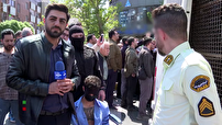 برخورد پلیس با عاملان نزاع خیابانی