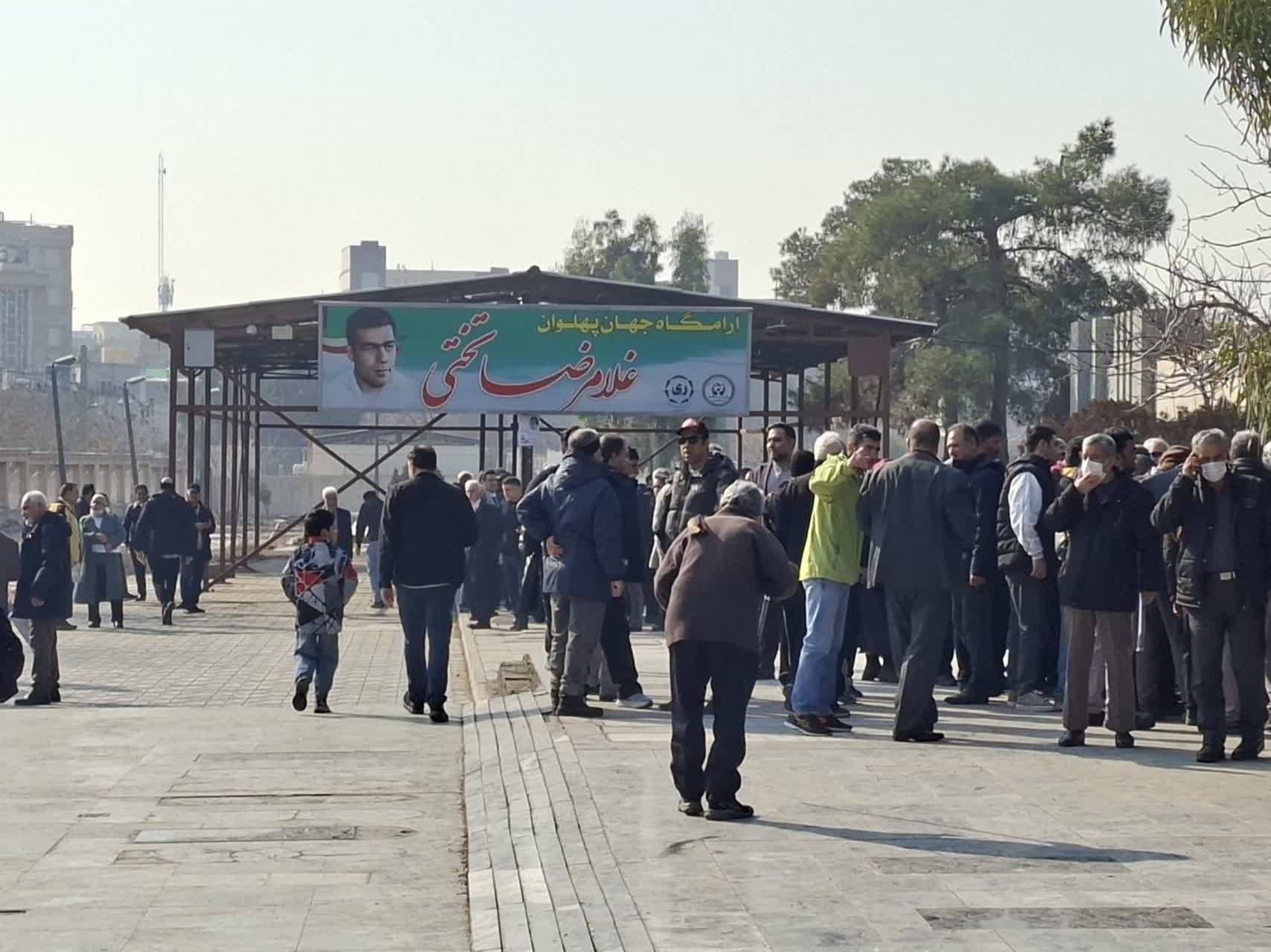 گرامیداشت سالگرد جهان‌پهلوان تختی در ابن‌بابویه ری