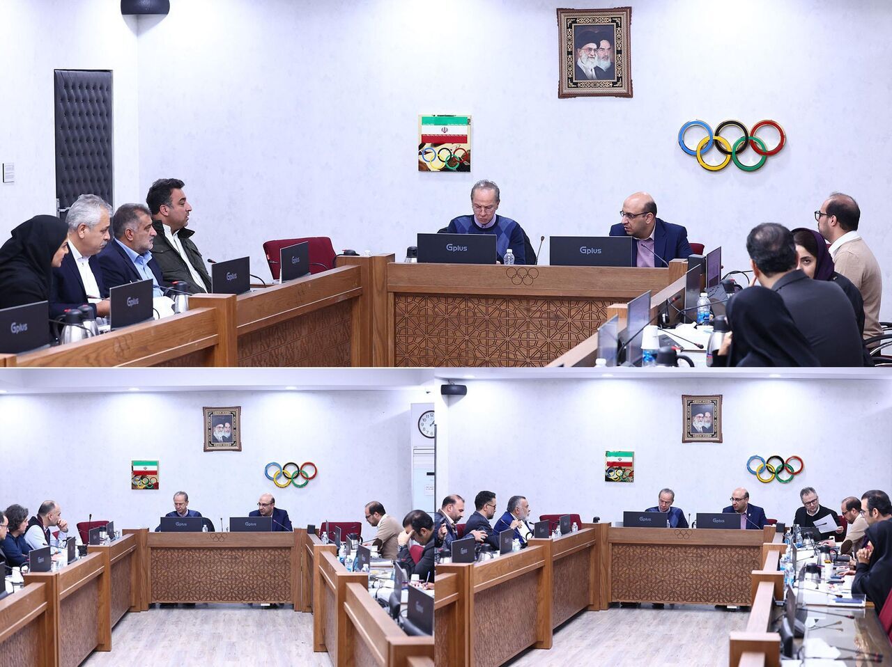 نشست فدراسیونهای دوومیدانی، ورزشهای آبی و تیراندازی با مسئولان کمیته ملی المپیک نشست فدراسیونهای دوومیدانی، ورزشهای آبی و تیراندازی با مسئولان کمیته ملی المپیک