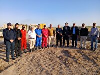 اجرای پروژه توپک رانی خط لوله نفت با مشارکت شرکت ملی حفاری ایران