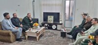 دیدار مسئولان آستانه‌اشرفیه با خانواده‌های معظم شهدای دوران دفاع مقدس