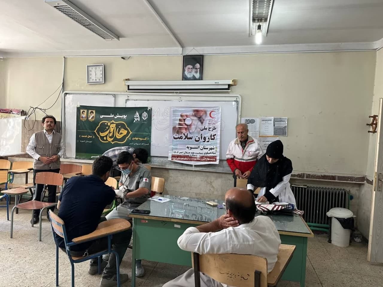 ارائه خدمات سلامت به ۳۲۶ نفر از اقشار کم‌برخوردار شهرستان اشنویه  