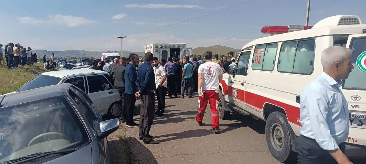 حادثه رانندگی در محور ارومیه به سرو