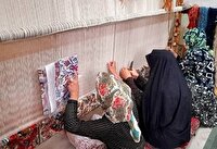 هنرنمایی بانوان روستای دهنو برای جبهه مقاومت