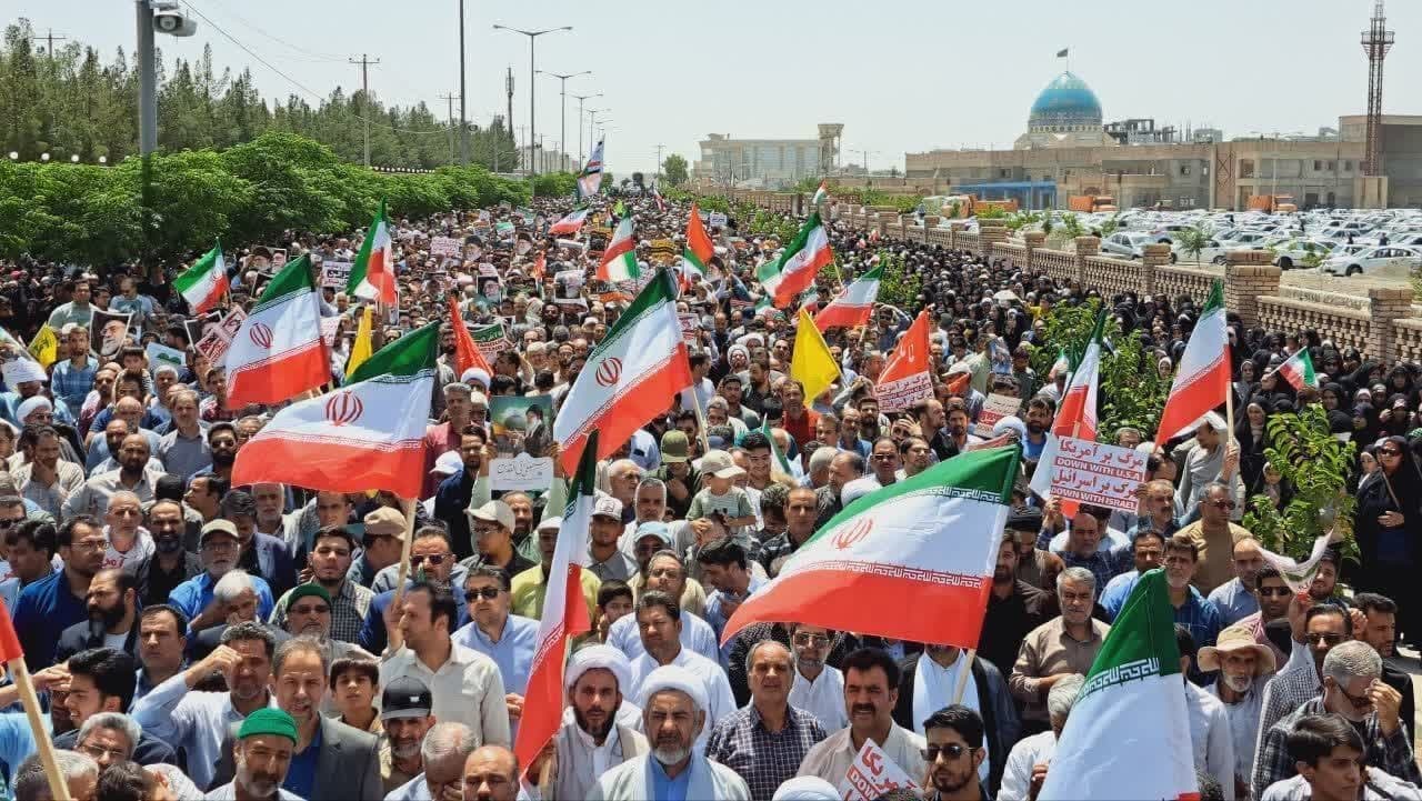 برگزاری راهپیمایی جمعه‌های خشم و نصر  در خراسان جنوبی