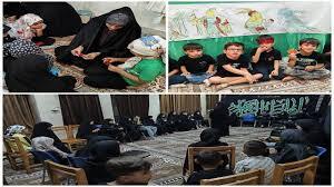 برپایی حسینیه کودک در فرخشهر