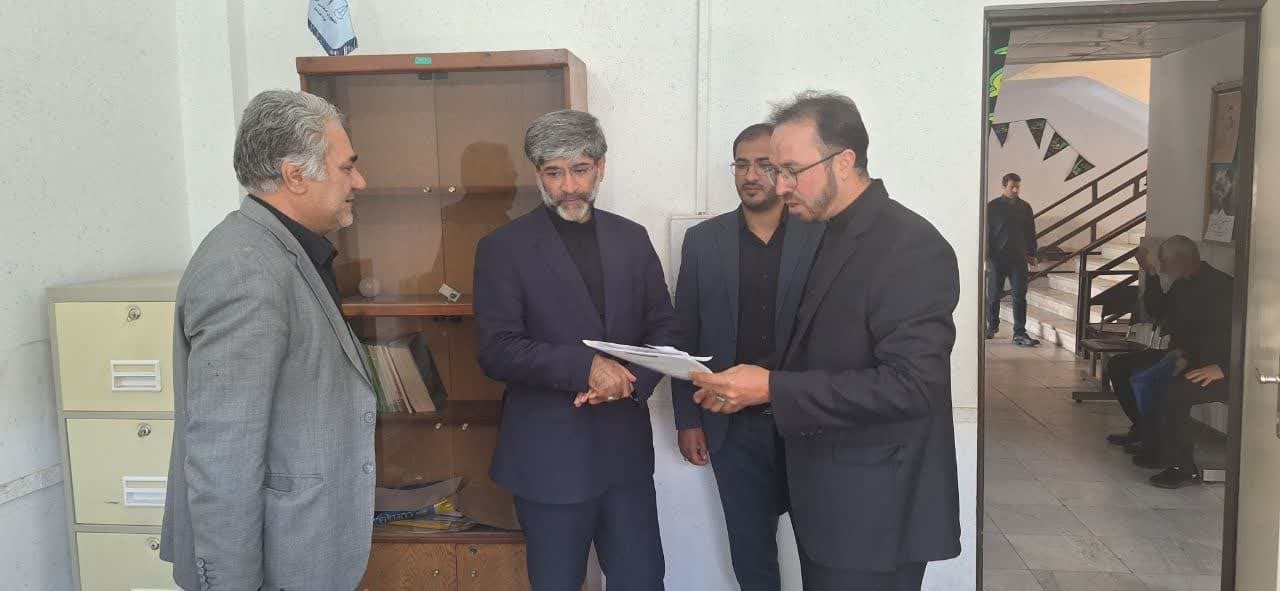 بازدید رئیس کل دادگستری آذربایجان غربی از دادگستری تکاب