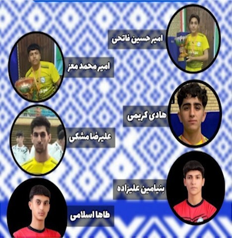 حضور ۶ کبدی کار اردبیلی در اردوی تیم ملی جوانان