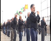 برپایی عزاداری پیرغلامان حسینی در روستای امیرحاجیلو فسا