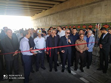 پایان گره ترافیکی شرق شیراز با افتتاح زیرگذر و کنارگذر مولوی