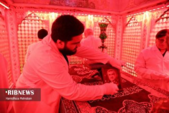 آیین غبارروبی ضریح مطهر آستان مقدس امامزاده صالح (ع)