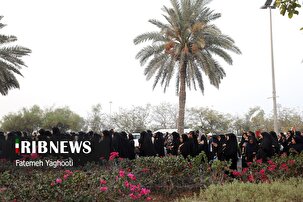 مراسم جاماندگان اربعین حسینی ۱۴۰۴ کیش در قاب دوربین