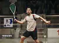 علیرضا شاملی در آستانه کسب چهارمین قهرمانی جایزه بزرگ اسکواش