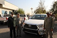 آغاز دومین مرحله نوسازی ناوگان محیط‌بانان با ارسال ۳۵ خودرو