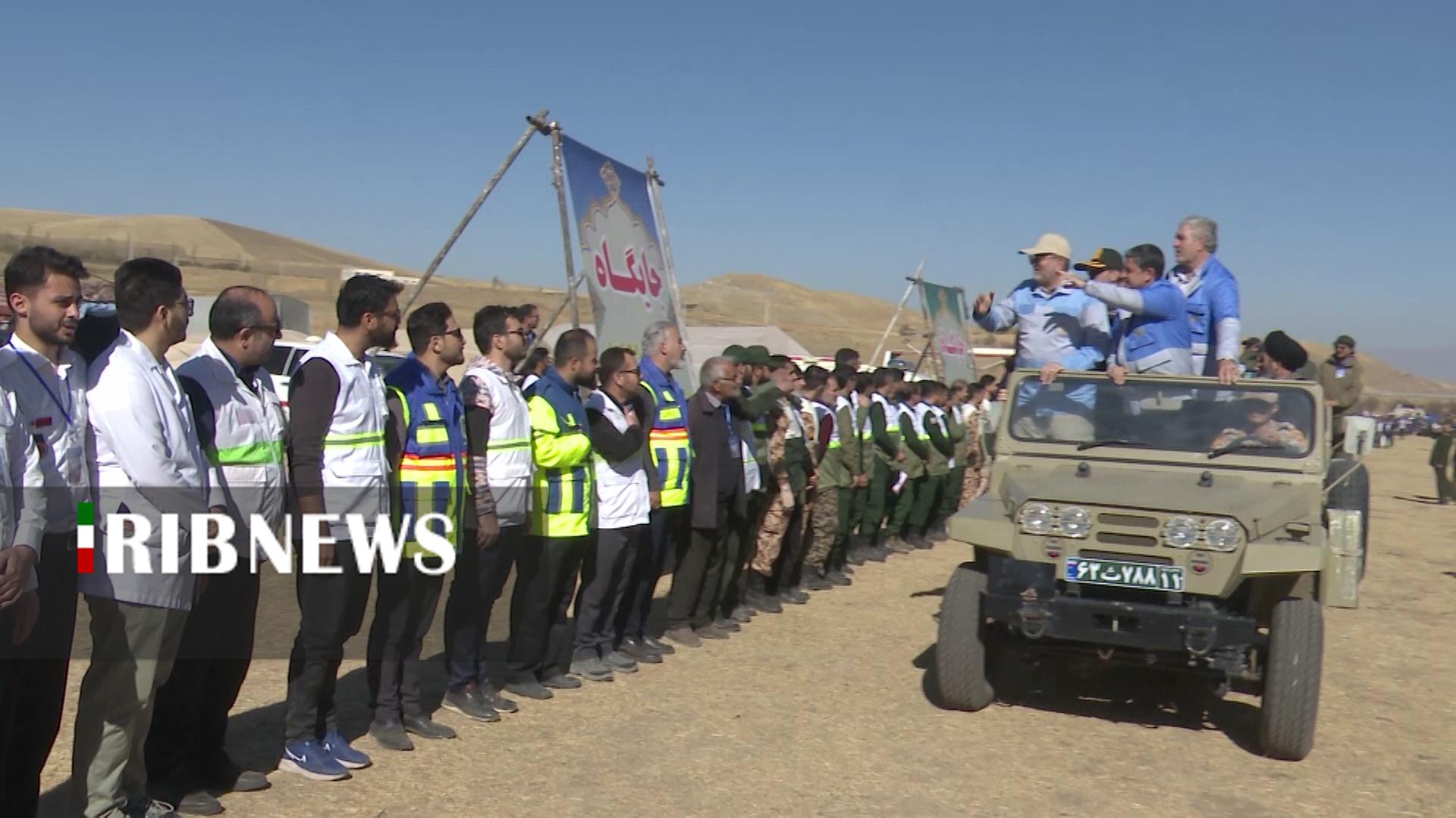 برگزاری مانور تمام عیار ترکیبی صلابت سبلان در منطقه خلخال اردبیل