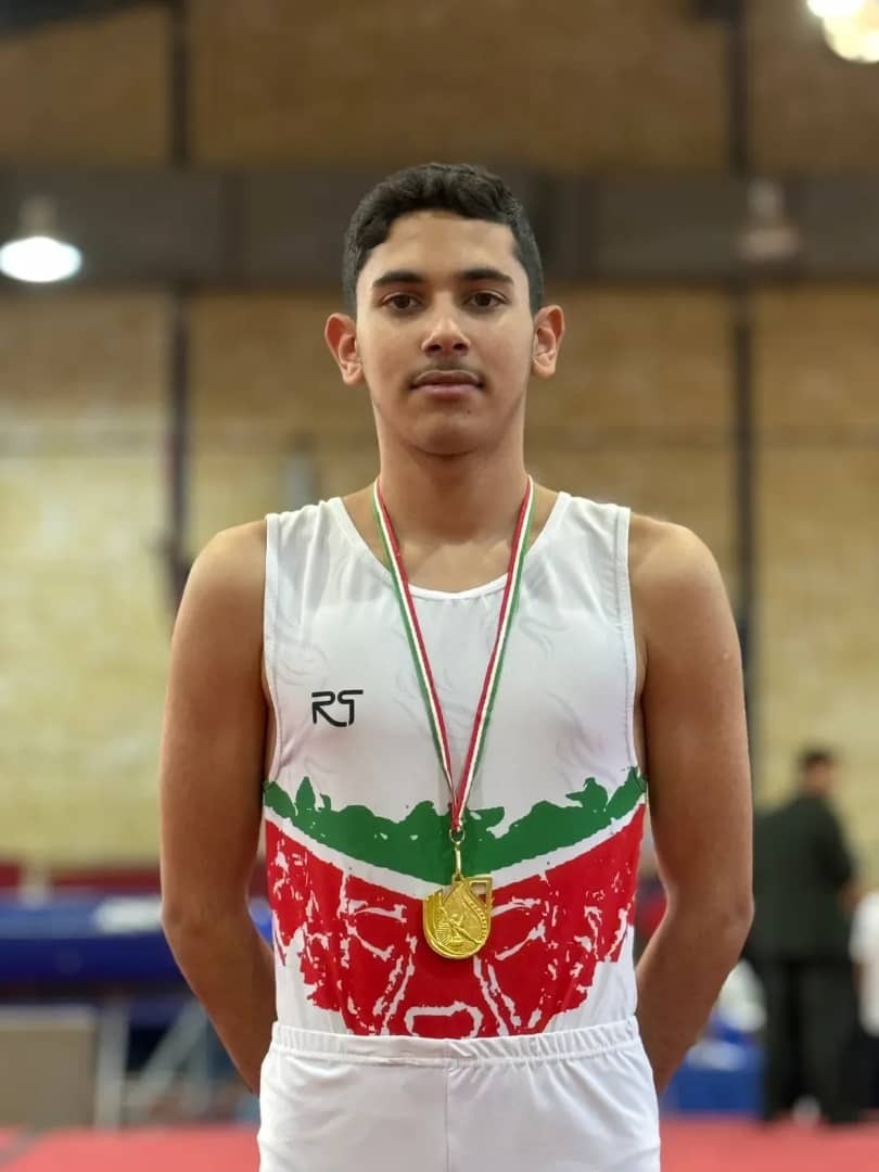 قهرمانی ژیمناست شیرازی در لیگ ترامپولین کشور قهرمانی ژیمناست شیرازی در لیگ ترامپولین کشور