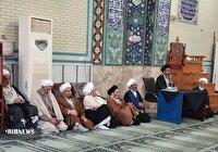 دیدار طلاب لرستانی مقیم قم با نماینده ولی فقیه در لرستان