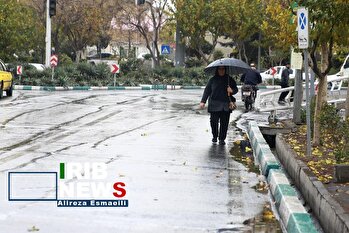 باران پاییزی تهران