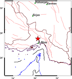 زمین لرزه ۳.۶ دهم ریشتری قلعه قاضی بندر عباس را لرزاند زمین لرزه ۳.۶ دهم ریشتری قلعه قاضی بندر عباس را لرزاند