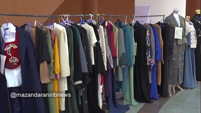 نمایش هنر حجاب ایرانی در ساری