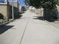 پایان فاز دوم بهسازی معابر روستای عشاق ملایر