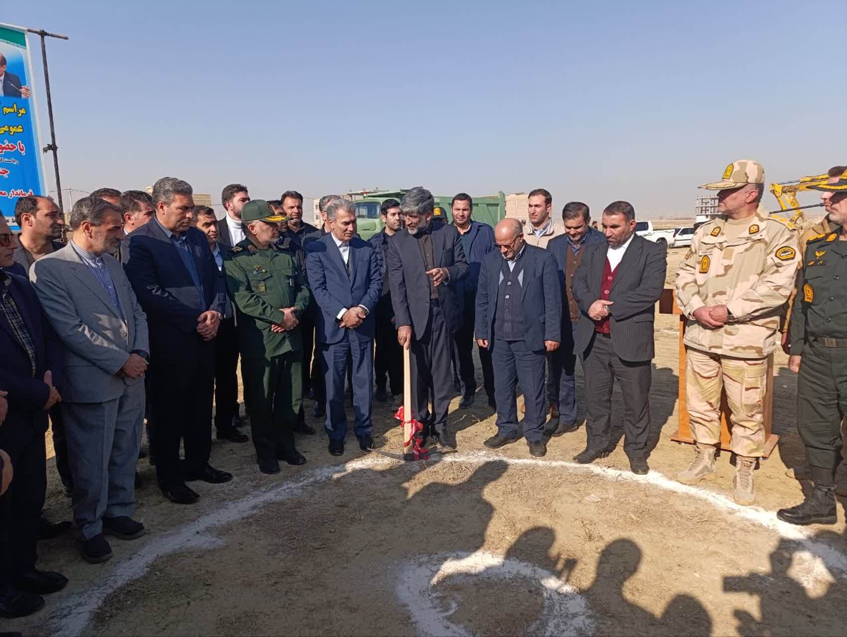 آغاز عملیات اجرایی ساختمان دادسرای سلماس آغاز عملیات اجرایی ساختمان دادسرای سلماس