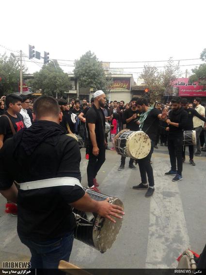 عزاداری مردم لرستان در تاسوعای حسینی 