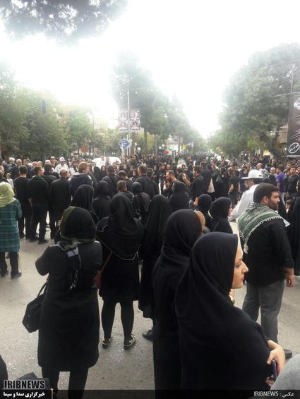 عزاداری مردم لرستان در تاسوعای حسینی 
