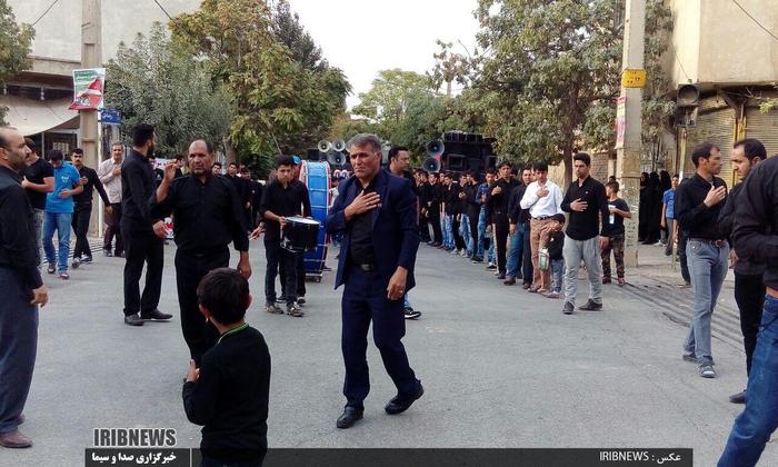 عزاداری مردم لرستان در تاسوعای حسینی 