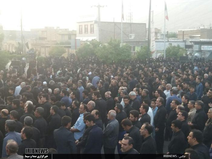 عزاداری مردم لرستان در تاسوعای حسینی 