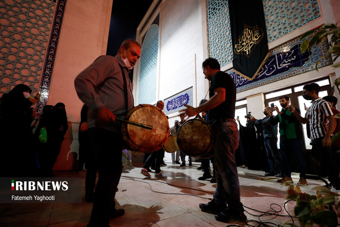 مراسم احیاء شب بیست و سوم ماه مبارک رمضان در کیش - عكس: فاطمه ياقوتي